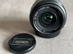 Tested Minolta Auto Focus Power Zoom 35-80mm F/4-5.6 Zoom Lens Minolta A Mount