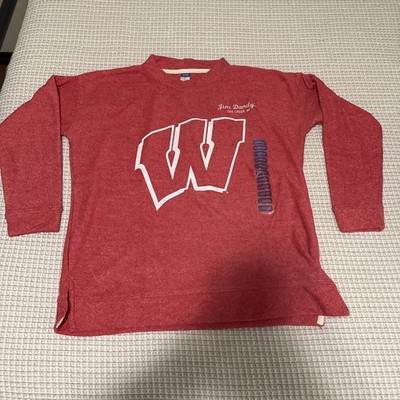 NWT Wisconsin Badgers Bottom Drawers Sweatshirt  Jim Dandy's Women's Large