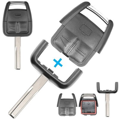 Schlüssel Ersatz Gehäuse HU43 Rohling für Opel Vectra C Omega B Signum 1,8  