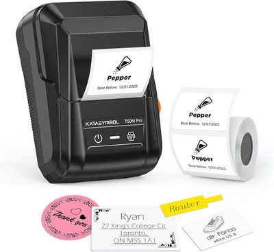 SUPVAN Katasymbol Label Maker WirelessPortable ThermalPrinter forHome & Business