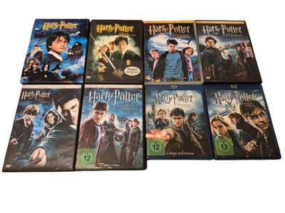 Harry Potter Teil 1-7 DVD / Bluray Alle Teile Special Edition 2 Disc Edition