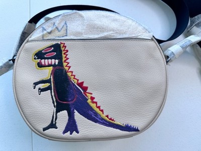 Authentic COACH X Jean-Michel Basquiat Round Crossbody Canteen Bag