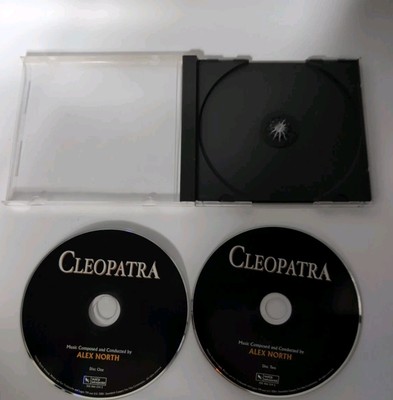CLEOPATRA Alex North Complete 2 CD Soundtrack LIMITED Blank Case