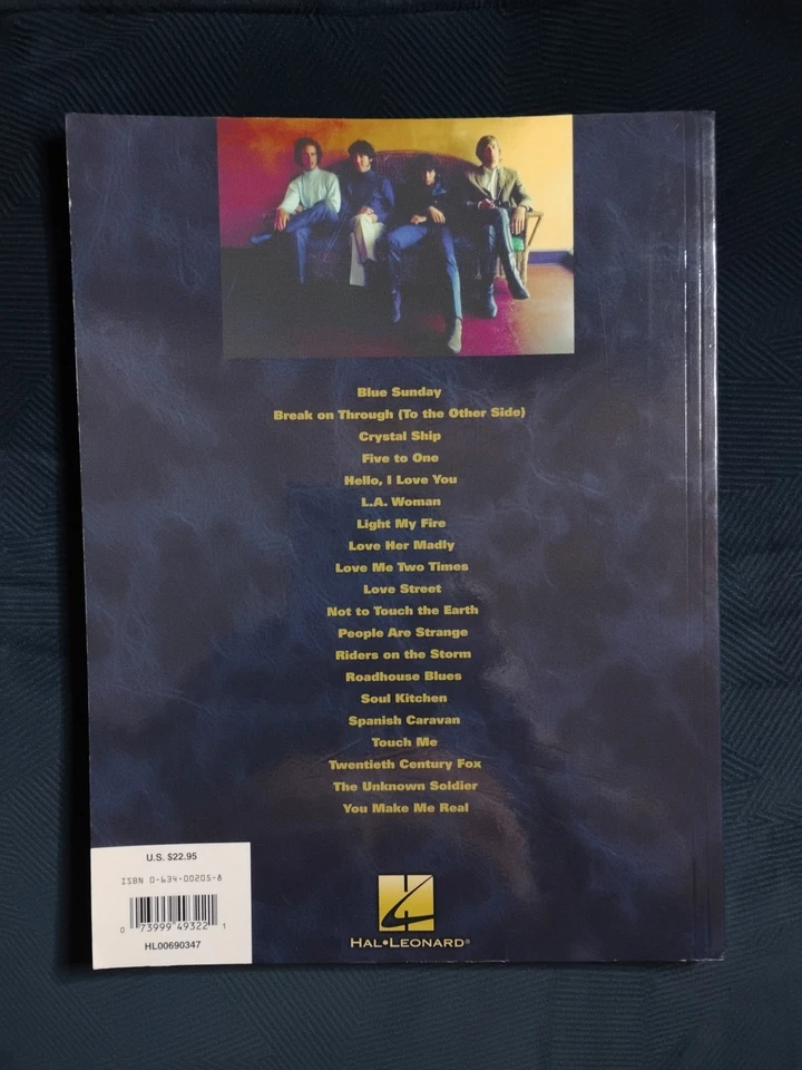 THE DOORS: ANTHOLOGY - Guitar Tab Book - New and Unused! - Image 2 of 4