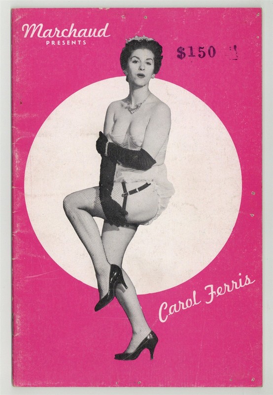 Marchard All Carol Ferris 1950 Mature Italian Woman 36pgs Pinup Magazine M39710