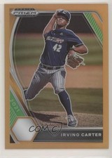 2021 Panini Prizm Draft Picks Neon Orange 31/50 Irving Carter #PDP152 0c3e