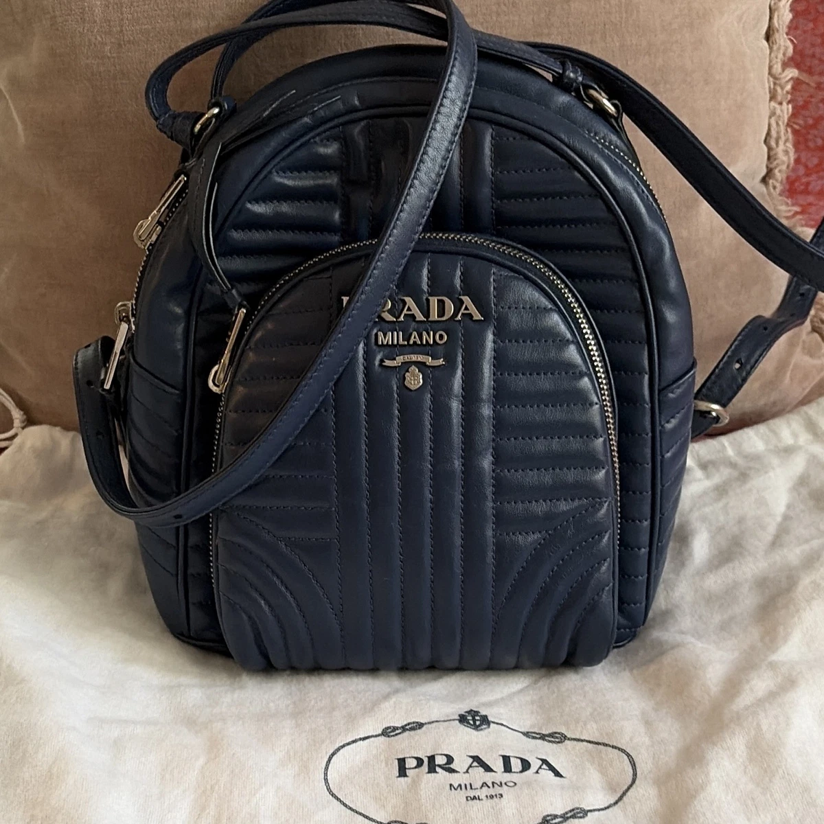 PRADA ネイビー バックパック PRADA Backpack Blue Bags & Handbags for Women for sale | eBay