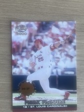 2000 Pacific #356 Premiere Date Mark McGwire ...
