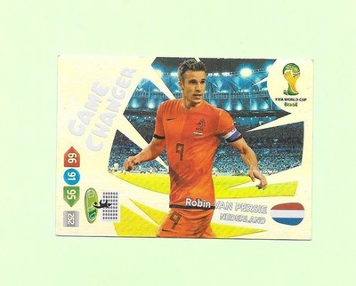Adrenalyn Karte Brasilien 2014 - Niederlande - Robin Van Persie - Game Changer
