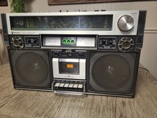*NEEDS REPAIR* Vintage JVC RC 838JW  Boombox Ghettoblaster Stereo Radio w/ Cord