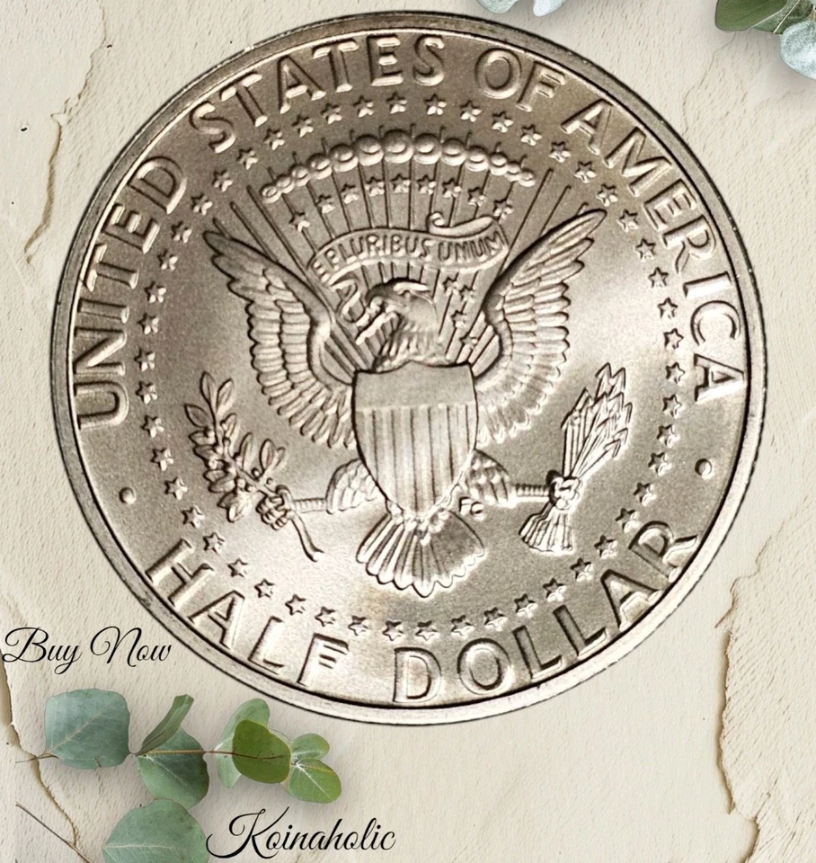 Medio dólar Kennedy 1998 S plateado acabado mate acuñación más baja de la historia, en cápsula Foto 3 de 4