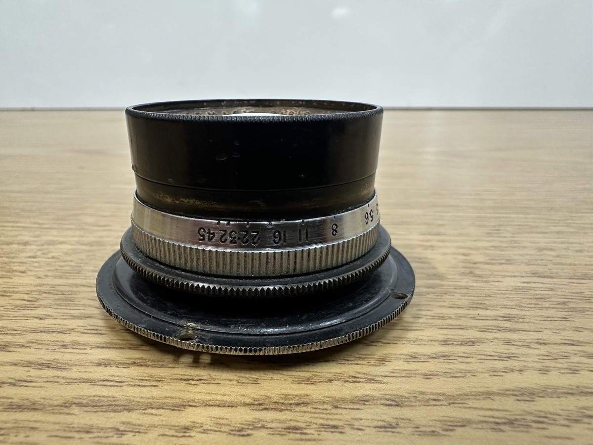 ジャンク　Hermagis ✓ HERMAGIS 150mm ANASTIGMAT 4.5 LENS IN SHUTTER Works | eBay
