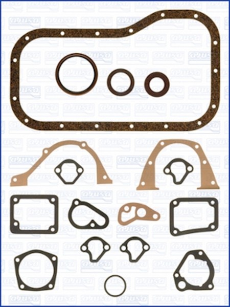 Ajusa Dichtungssatz KurbelgehäUse 54054000 FüR Lancia Y10 Fiat 127 Ritmo Sport-image