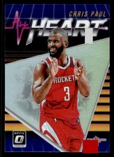 Chris Paul 2018-19 Donruss Optic All Heart Holo #16 Houston Rockets ESE