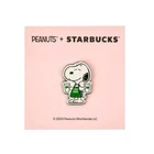 Starbucks Korea 2025 Peanuts Snoopy Pin Barista Collectible Badge New genuine