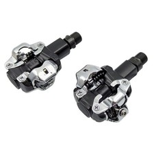 Pedali sgancio rapido MV-TEK 81x63.6mm nero/argento alluminio