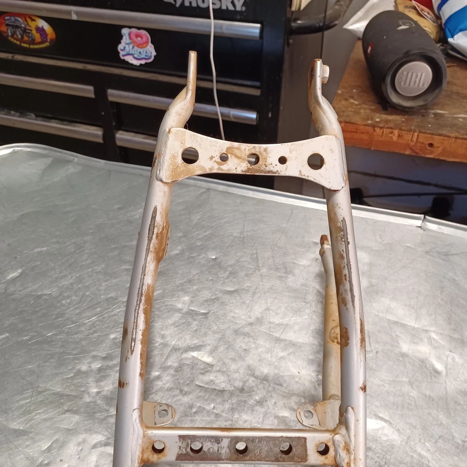 2008 Honda Crf150r Rear Back Sub Frame Subframe 50200-kse-000za