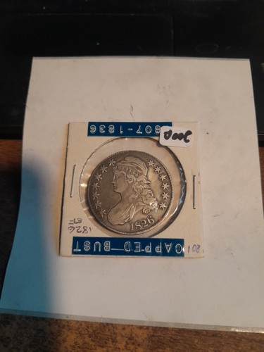 1826 Capped Bust Half Dollar — Choice XF+ Condition, Nice