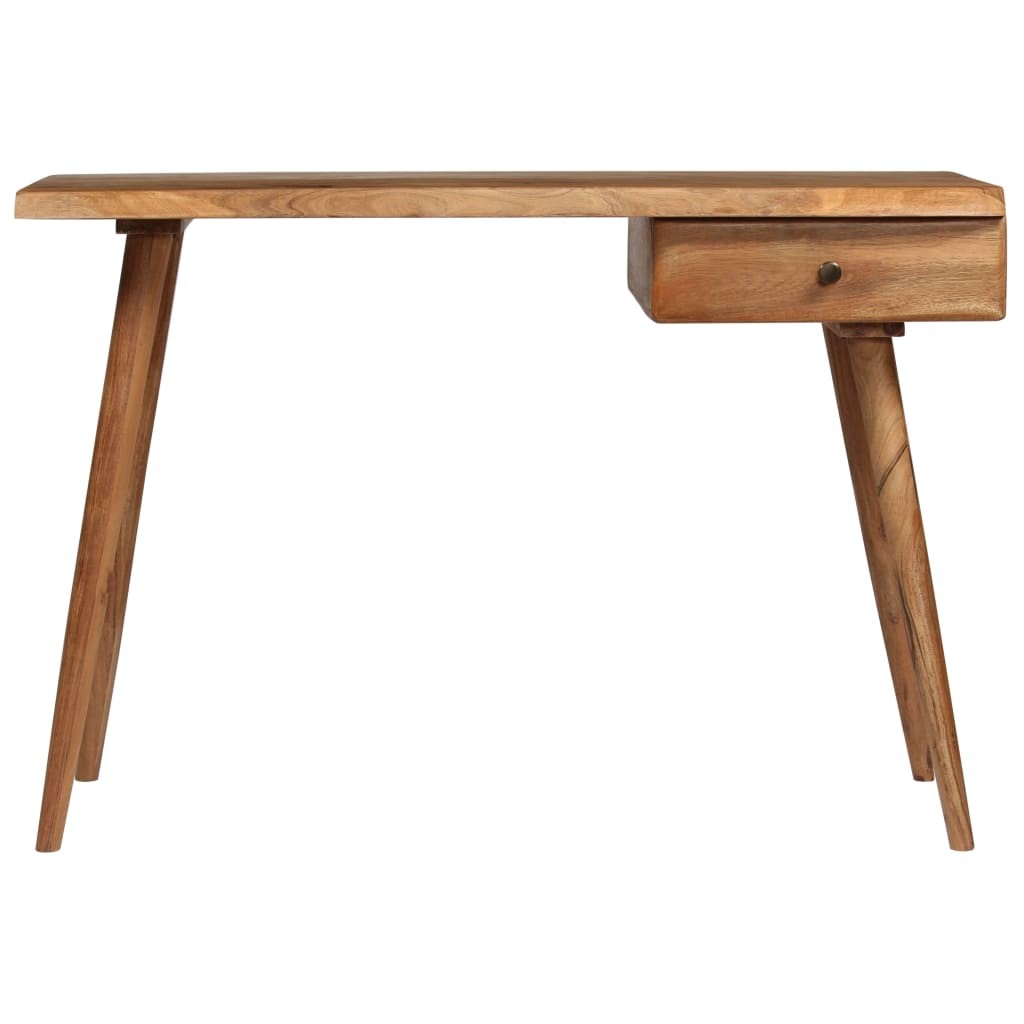 Scrittoio in Legno Massello di Acacia 110x50x76 cm 2405431