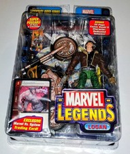 Wolverine LOGAN Marvel Legends Legendary Riders series Figure with Motorcycle