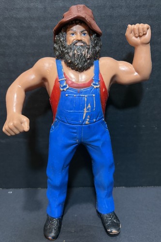 Vntg 8 WWF Titan Sports LJN Hillbilly Jim Wrestlin...