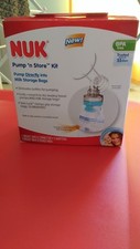 NUK Pump N Store Breast Milk Storage Kit 5 Piece Fits Most Pumps BPA Free