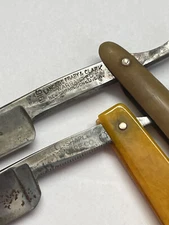 SALE! Vintage Straight Razors-Landers, Frary, Clark & Norvell-Shapleigh Bakelite