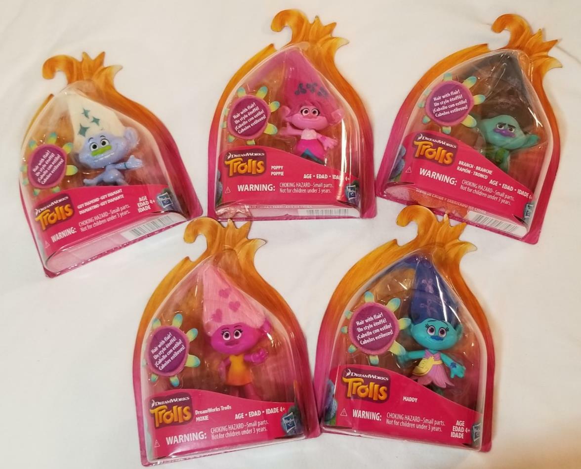 trolls mini figures