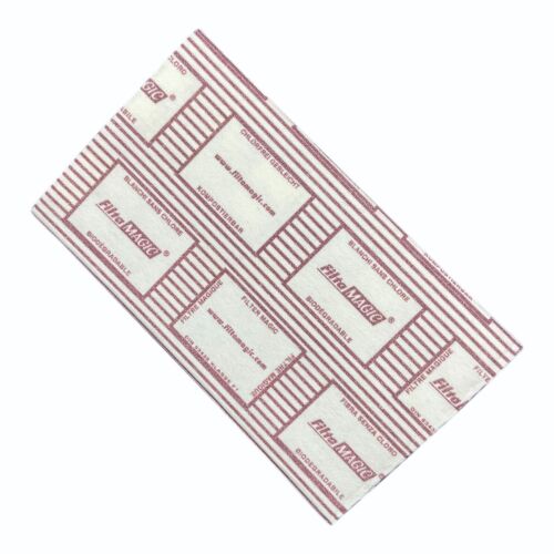 6 x Universal Cooker Hood Extractor Fan Red Saturation Line Grease Filter Paper - Picture 5 of 12