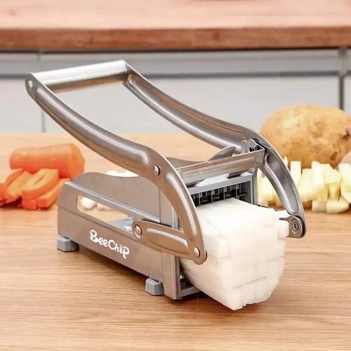 Cutting Potato Machine Multifunction Stainless Steel Cut Manual Vegetable Cutter - Picture 3 of 26