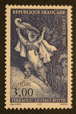 Timbre - FRANCE - Le chat botté - PERRAULT - Neuf ** - YT3058 - 1997