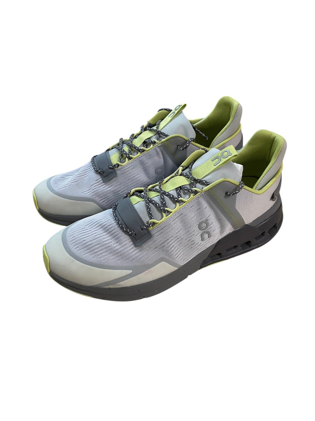 Cloudnova Flux Mens 9.5 Running Shoes Glacier Zest Gray Green