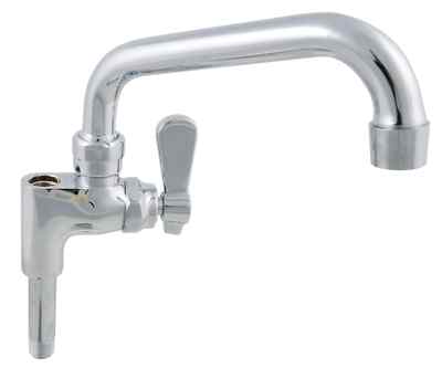 BK Resources Add-On-Faucet NO LEAD for Pre-Rinse w/ 8in Swing Spout NSF