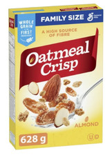 Oatmeal Crisp Almond Breakfast Cereal, Family Size, 628g