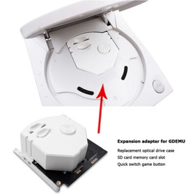 For DreamCast VA1 GDEMU SD Card Mount Kit Extension Adapter Remote Secure