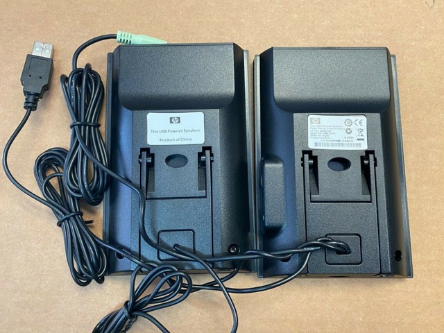 hp thin usb powered speakers
