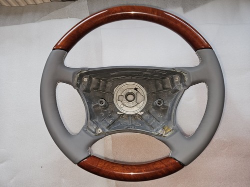 Holzlenkrad Mercedes S-Klasse W220 / CL W215 Lederlenkrad Holz - Lenkrad - Picture 3 of 13