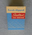 Sealtest fresh dipped one quart ice cream pail cardboard carton National Dairy — photo 1