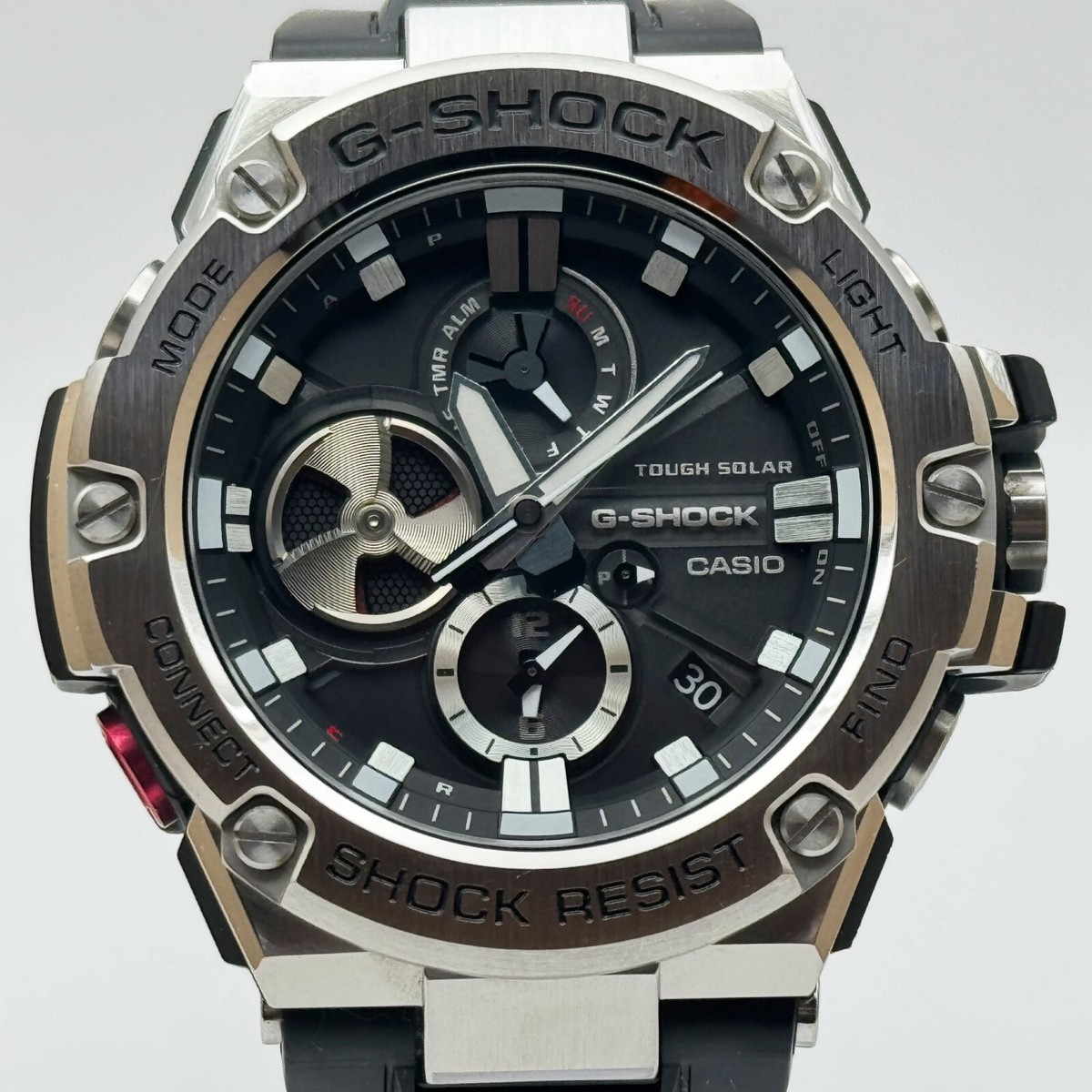 【さち】CASIO G-SHOCK GST-B100 GSTB100-1A | Black G-STEEL Men's Watch G-SHOCK | CASIO