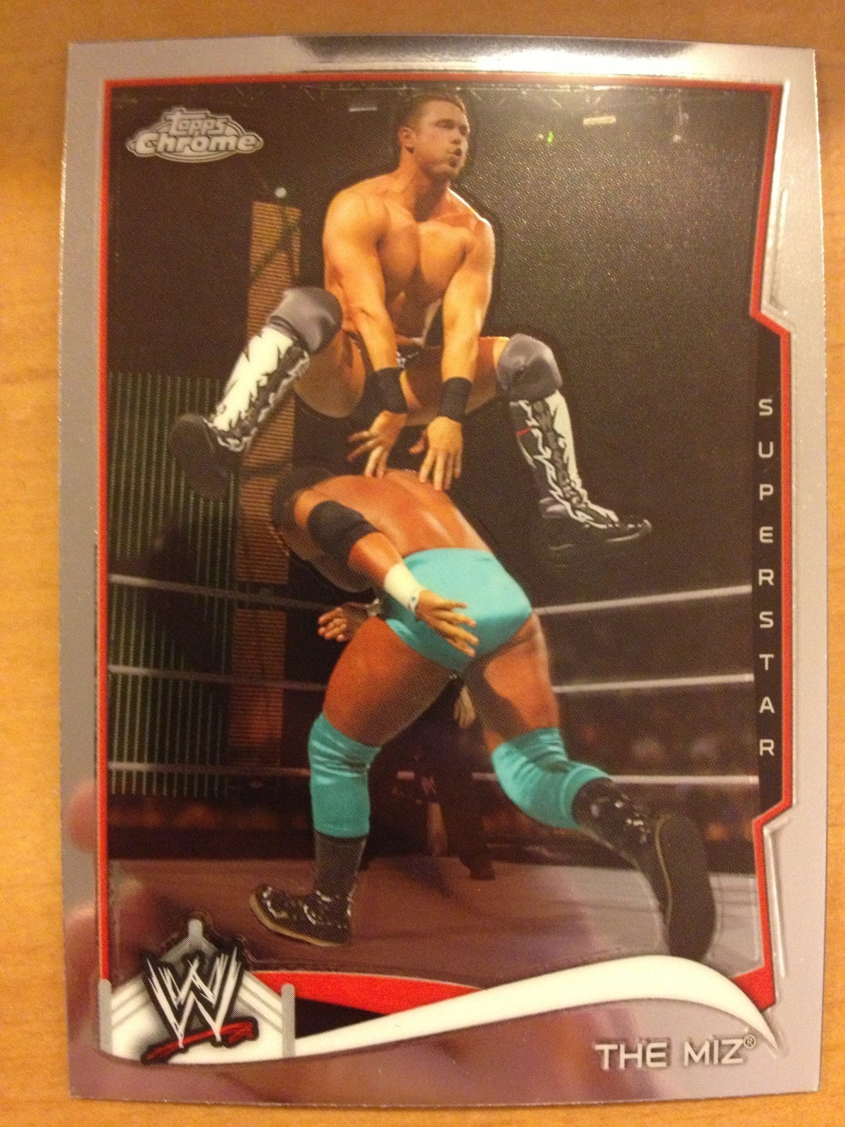 2014 Topps WWE Chrome #33 The Miz NrMint-Mint