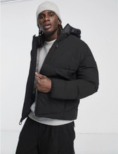 TIMBERLAND Neo Summit Quilted Black Puffer Coat Jacket Extra Large BNWT RRP £265