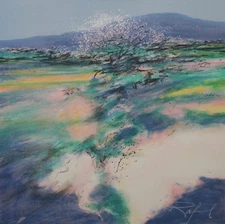 Raphael ROBIC - Original Lithograph Signed - Landscape Of Provence 8