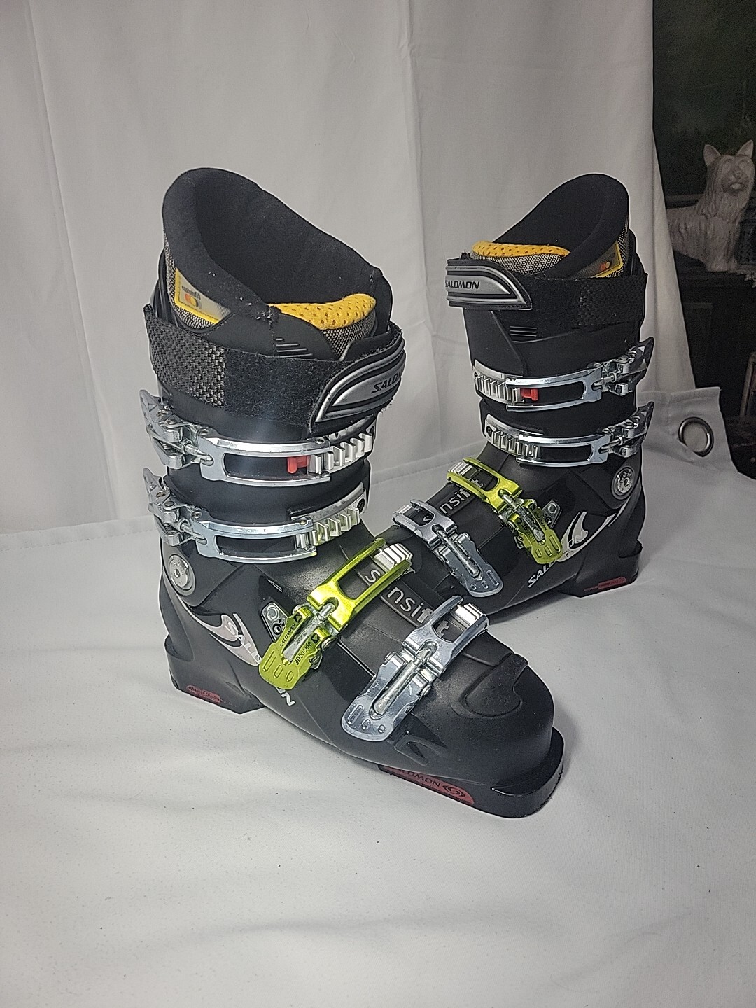 SALOMON XWAVE 8 0 295 mm Flex 90 CarbonLink SensiFit 3 D Fibbia UOMO US 8 5 9