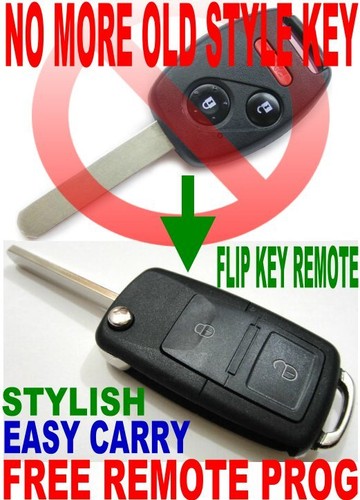 Flip Key Remote Replacement For 2007-2010 Ford Models (40BIT Chip) | Keyless Entry, Never Used