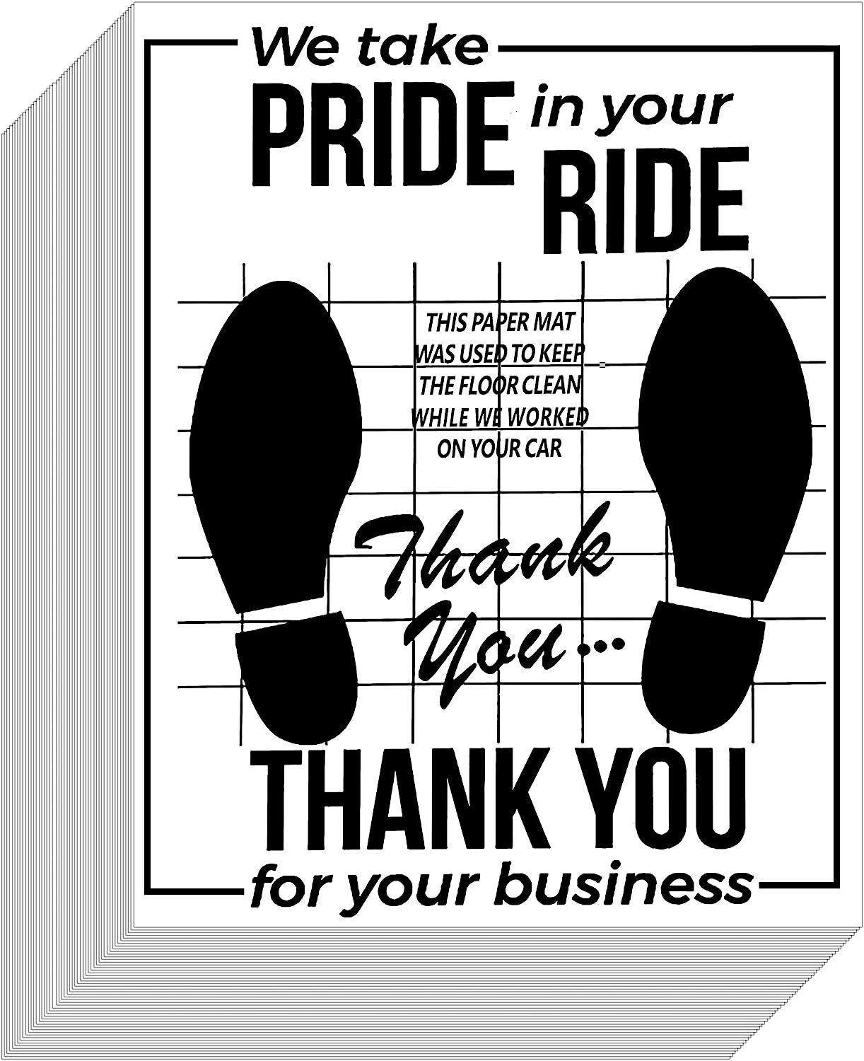 Car Floor Mat Paper Disposable Mats Truck Vehicle Auto Interior Protection 50P 744110792249 eBay