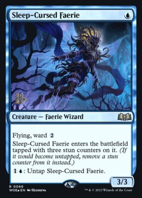 1x Sleep-Cursed Faerie - Foil - Prerelease Promo NM-Mint, English Prerelease Pro