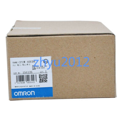 100% Test Omron CP1W-40EDR PLC I/O Unit Original New One Free Shipping ...
