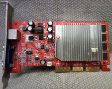Vintage AGP VGA Video Card NVidia GeForce FX5200 128 Mb - TESTED 008