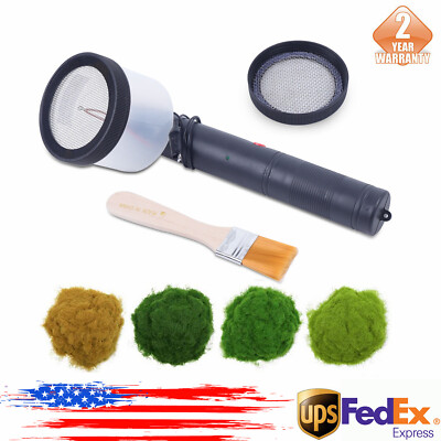 Flocking Machine Static Grass Applicator Scenic Modelling Handheld Flocking Kit