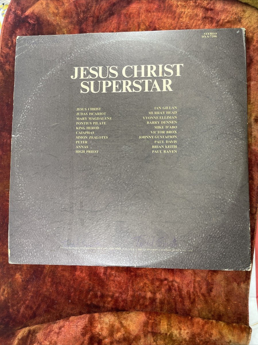 Jesus Christ Superstar Vinyl / STEREO / DXA 7206 / With Booklet | eBay